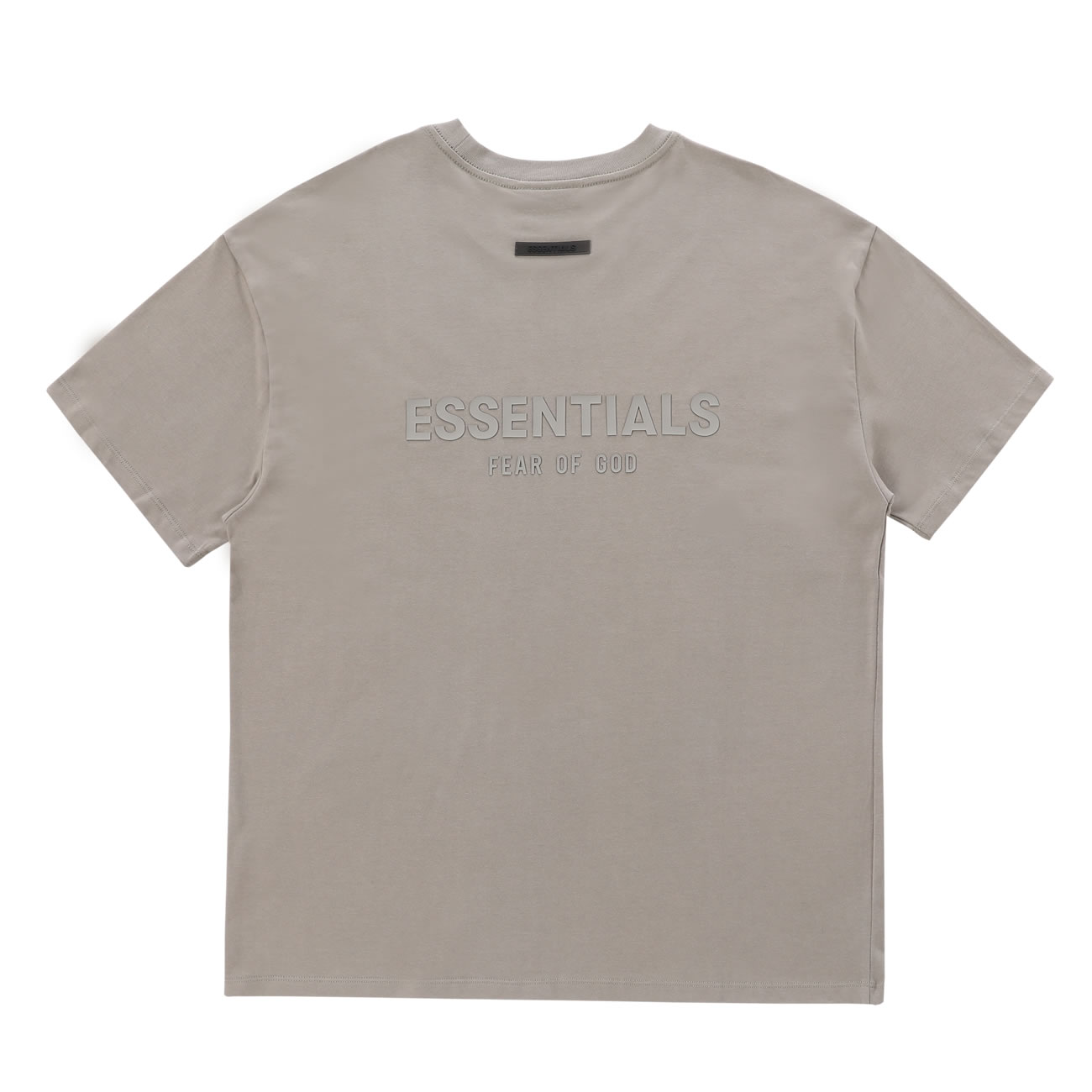 Fear Of God Essentials T Shirt Cream Buttercream Ss21 (8) - newkick.app